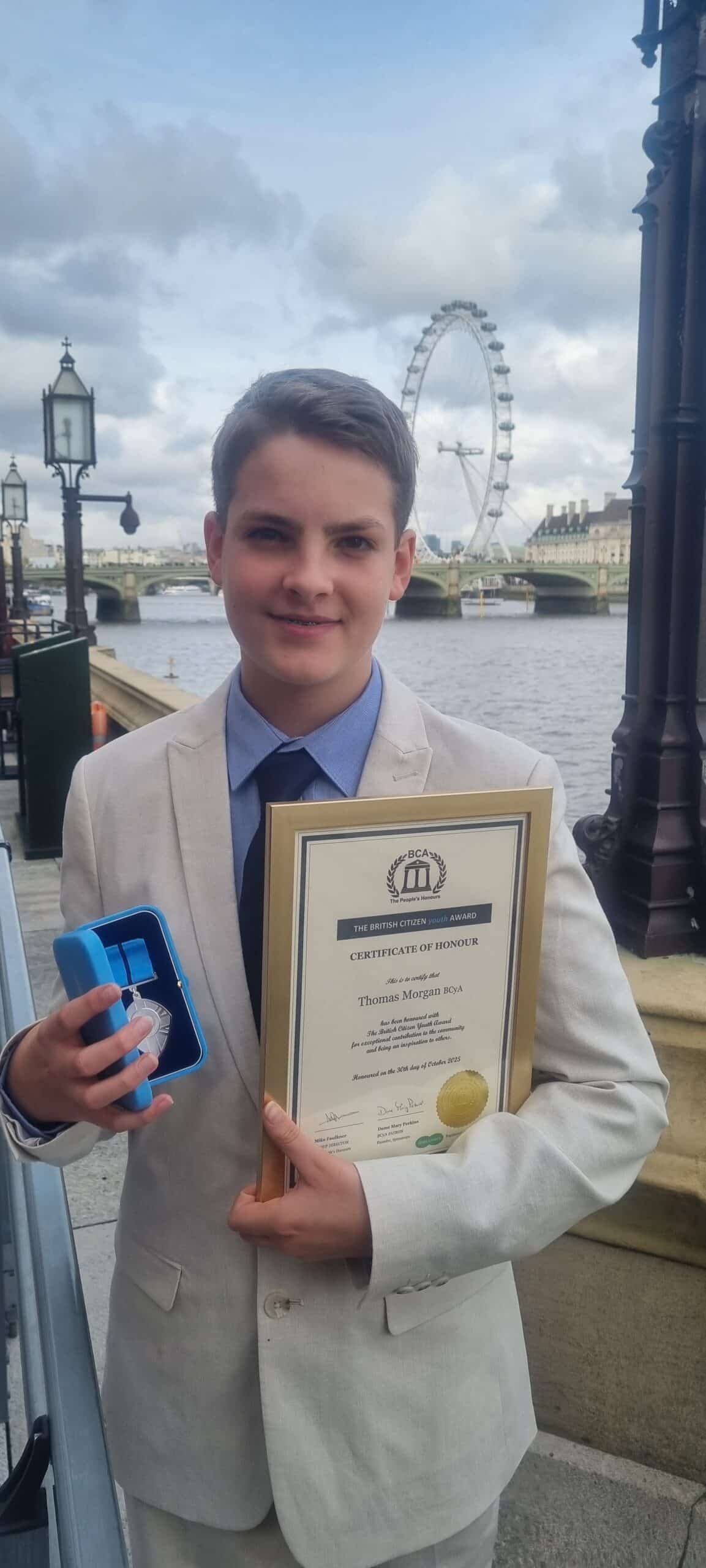 Award-Winning Young Environmentalist Visits Blue Planet Aquarium for Shark Dive Experience